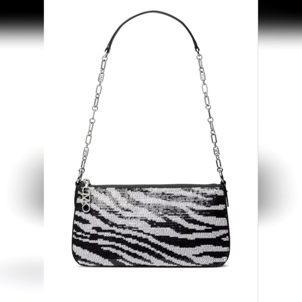 New Michael Kors Empire Medium Chain Pouchette